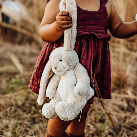Bunnies By the Bay | Little Nibble Cream 12" Toys Bunnies By the Bay   