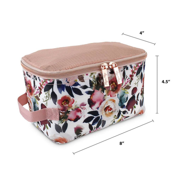 Itzy Ritzy | Pack Like A Boss Packing Cubes ~ Floral Blush DiaperBags Itzy Ritzy   