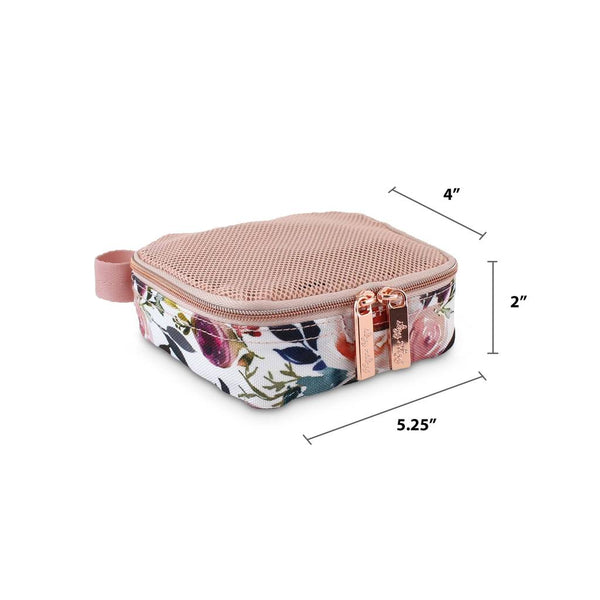 Itzy Ritzy | Pack Like A Boss Packing Cubes ~ Floral Blush DiaperBags Itzy Ritzy   