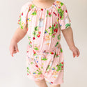 Posh Peanut Flutter Sleeve Romper with Snaps ~ Annabelle Clothing Posh Peanut 12-18 months  