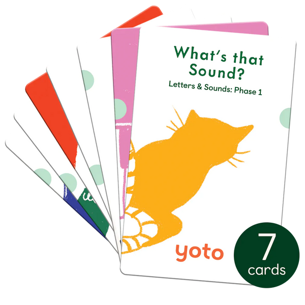 Yoto Card Packs ~ Phonics - Letters & Sounds: Phase 1 Toys Yoto   