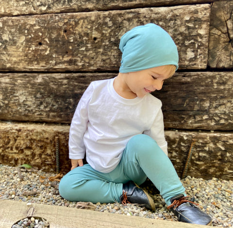 Bumblito Toddler Beanie ~ Seafoam Clothing Bumblito   