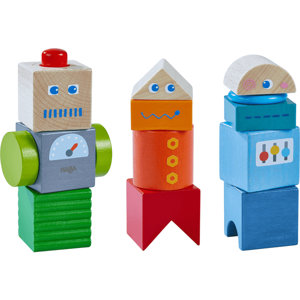 Haba ~ Robot Friends Discovery Blocks Toys Haba   