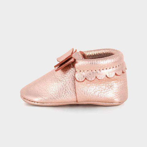 Freshly Picked | Bow Moccs ~ Rose Gold Shoes Freshly Picked   