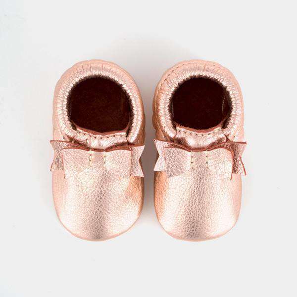 Freshly Picked | Bow Moccs ~ Rose Gold Shoes Freshly Picked   