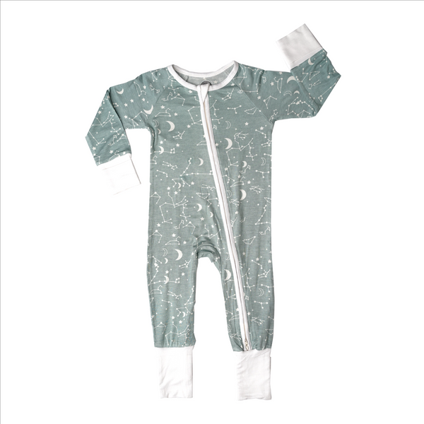 Emerson and Friends - Stargazer  Bamboo Convertible Romper Sleeper Pajama Baby Clothing Emerson and Friends   