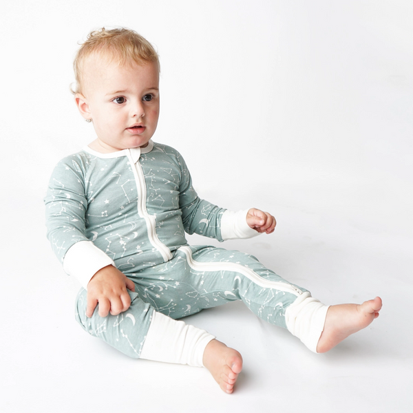 Emerson and Friends - Stargazer  Bamboo Convertible Romper Sleeper Pajama Baby Clothing Emerson and Friends   