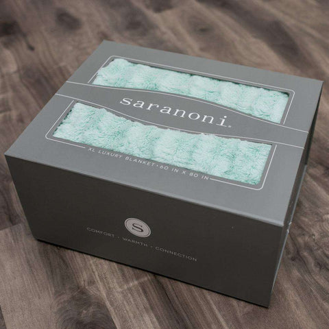 Saranoni Luxury Blanket | Premium Gift Box For Extra Large Blankets Bedding Saranoni   