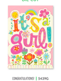 Peaceable Kingdom | Gift Cards Card Peaceable Kingdom Its A Girl  