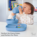 Re-Play | NEW Denim Silicone Tableware Feeding Re-Play   