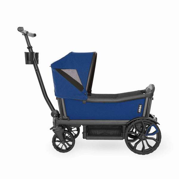 Veer ~ Custom Retracable Canopy BabyGear Veer Cruisers Kai Blue  