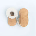 Freshly Picked | Shearling Mocc Mini Sole ~ Weathered Brown Shoes Freshly Picked   