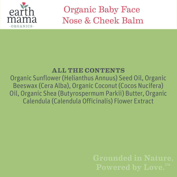 Earth Mama Angel Baby  | Baby Face Organic Nose & Cheek Balm SkinCare Earth Mama Angel Baby   