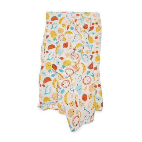 Loulou Lollipop | Deluxe Muslin Swaddle ~ Cutie Fruits Bedding Loulou Lollipop   