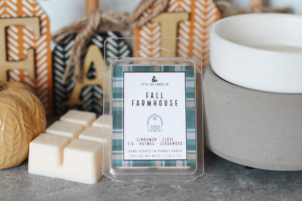 Little Fox Candle Co - Fall Farmhouse Wax Melt Bar