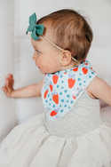 Copper Pearl | Modern Bandana Bibs 4 Pack ~ Liberty Clothing Copper Pearl   