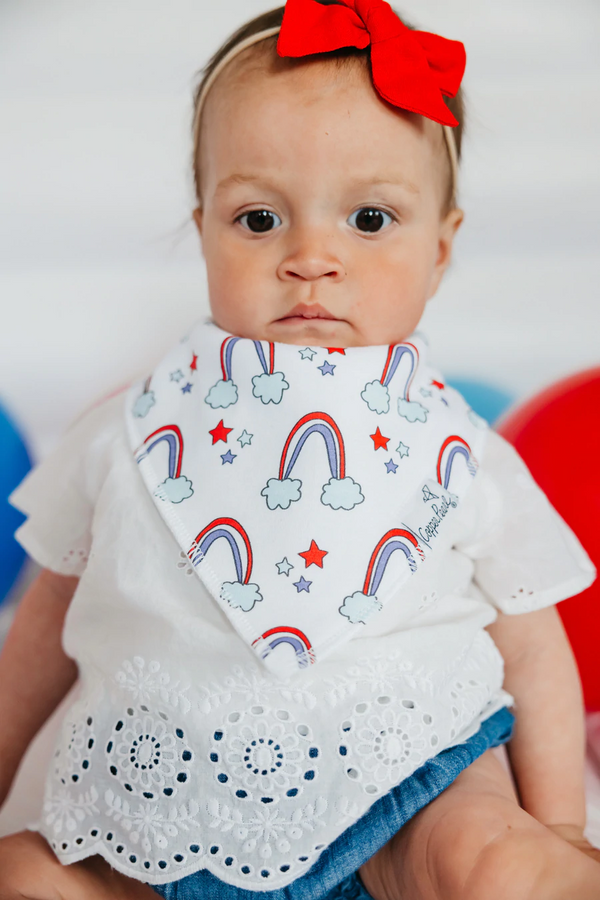 Copper Pearl | Modern Bandana Bibs 4 Pack ~ Liberty Clothing Copper Pearl   