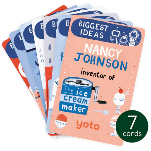 Yoto Card Packs ~ Brain Bots: Biggest Ideas Toys Yoto   