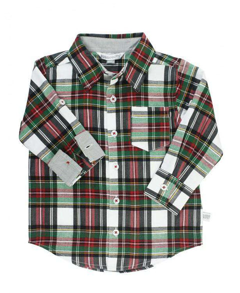 RuggedButts ~ Juniper Plaid Button Down Shirt Clothing RuggedButts   