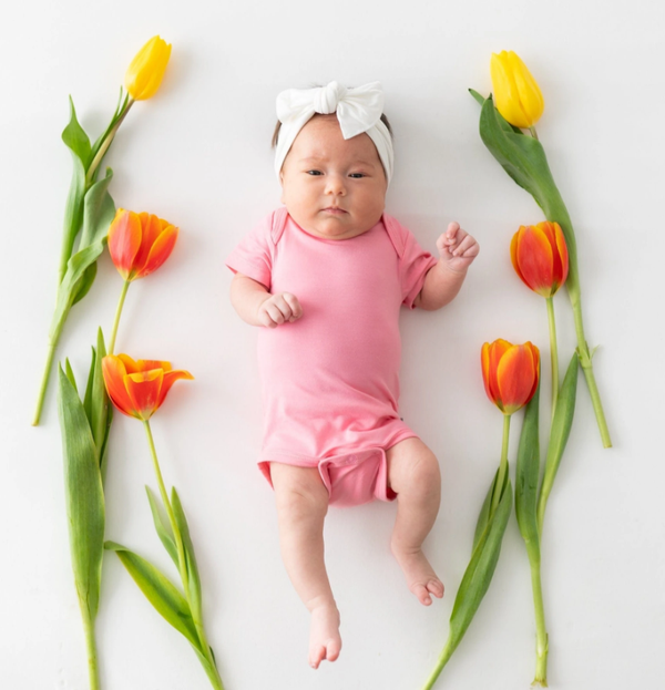 Kyte Baby - Bodysuit in Rose Clothing Kyte Baby Clothing   