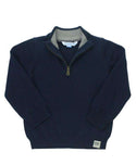RuggedButts ~ Navy Quarter-Zip Sweater Clothing RuggedButts   