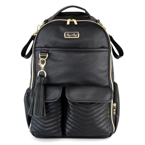 Itzy Ritzy | Boss Diaper Bag Backpack ~ Jetsetter Black DiaperBags Itzy Ritzy   