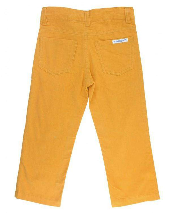 RuggedButts ~ Golden Yellow Straight Corduroy Pants Clothing RuggedButts   