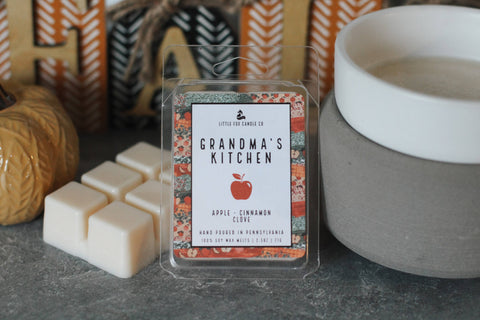 Little Fox Candle Co - Grandma’s Kitchen Wax Melt Bar