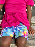 Bumblito Cartwheel Shorts ~ Rainbow Galaxy Clothing Bumblito   