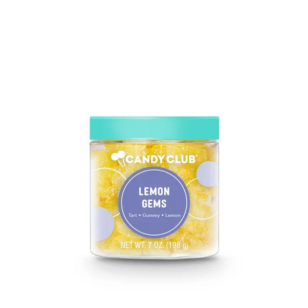 Candy Club ~ Lemon Gems Food Candy Club Small - 7 oz  
