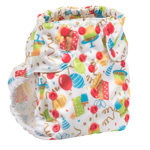 Smart Bottoms | Too Smart Cover 2.0 ~ Birthday Party Diapers Smart Bottoms   