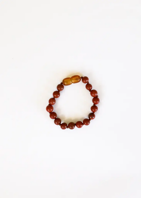 CanyonLeaf Anklet • Bracelet Pure Gemstone | Red Jasper Jewelry CanyonLeaf Jewelry   