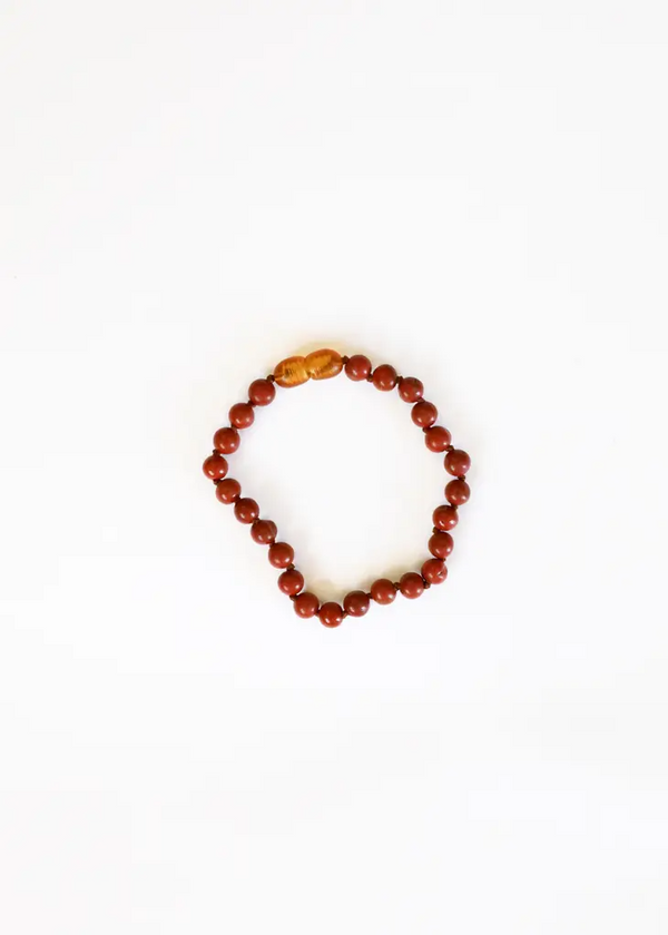 CanyonLeaf Anklet • Bracelet Pure Gemstone | Red Jasper Jewelry CanyonLeaf Jewelry   