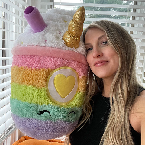 Squishable | Comfort Food Unicorn Latte 19"  Squishable   