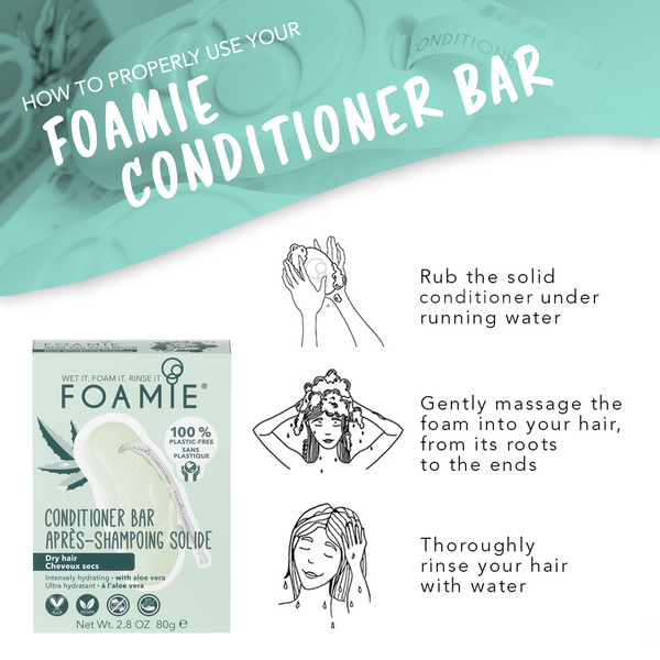 Foamie | Conditioner Bar- Aloe You Vera Much SkinCare Foamie   