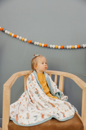 Copper Pearl | Three-Layer Baby Quilt ~ Hayride Bedding Copper Pearl   