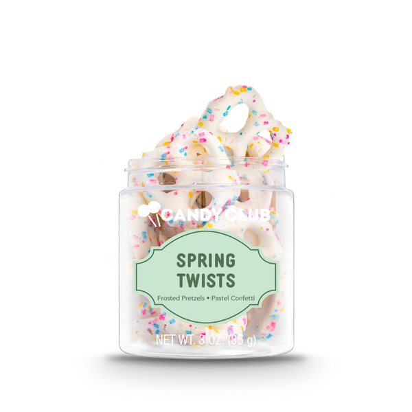 Candy Club Easter/Spring Collection ~ Spring Twists Food Candy Club Small - 3 oz  