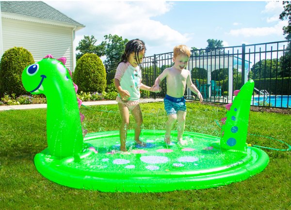 Good Banana | Inflatable Splashy Sprinkler Pad w/ Pool ~ Dinosaur Toys Good Banana   