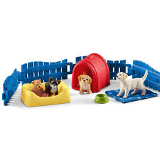 Schleich | Farm World ~ Puppy Pen Toys Schleich   