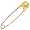 Dritz Stainless Steel Diaper Pins with Locking Head | Pack of 2 Pins ClothDiapers Dritz Yellow  