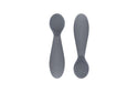 EzPz ~ Tiny Spoon (2-pack)  EZPZ Happy Mats Gray  