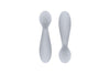 EzPz ~ Tiny Spoon (2-pack)  EZPZ Happy Mats Pewter  