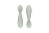 EzPz ~ Tiny Spoon (2-pack)  EZPZ Happy Mats Sage  