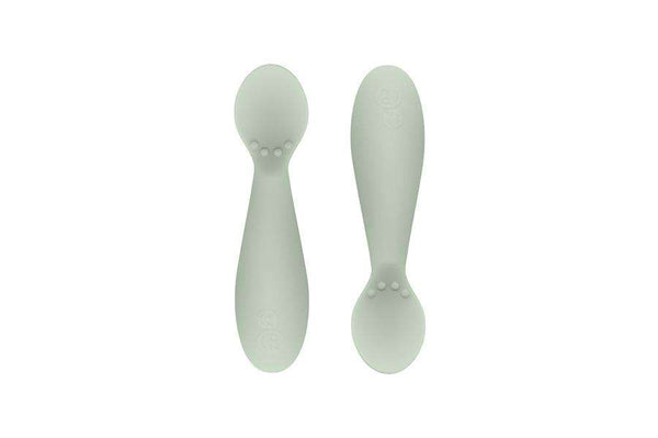 EzPz ~ Tiny Spoon (2-pack)  EZPZ Happy Mats Sage  