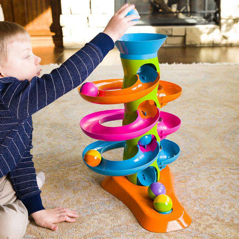 Fat Brain Toys | RollAgain Tower Toys Fat Brain Toys   