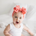 Baby Bling Bows | FAB-BOW-LOUS Headband ~ Coral Baby Baby Bling Bows   