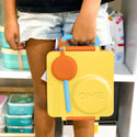 OmiePod Kids Utensils Set with Case ~ Sunrise Feeding OmieBox by OmieLife   