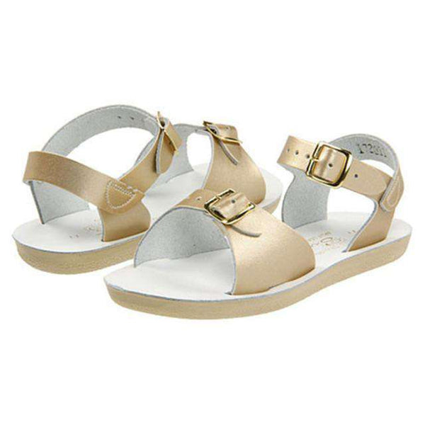 Sun-San Surfer Sandal | Gold (children's) Shoes Salt Water Sandals by Hoy Shoes   