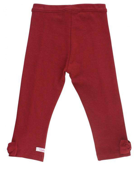 RuffleButts ~ Cranerry Ponte Pants Clothing RuffleButts   