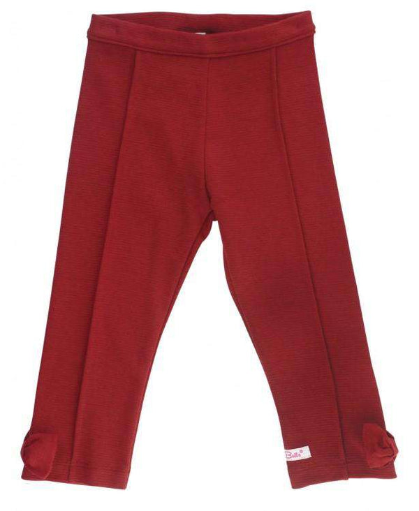 RuffleButts ~ Cranerry Ponte Pants Clothing RuffleButts   
